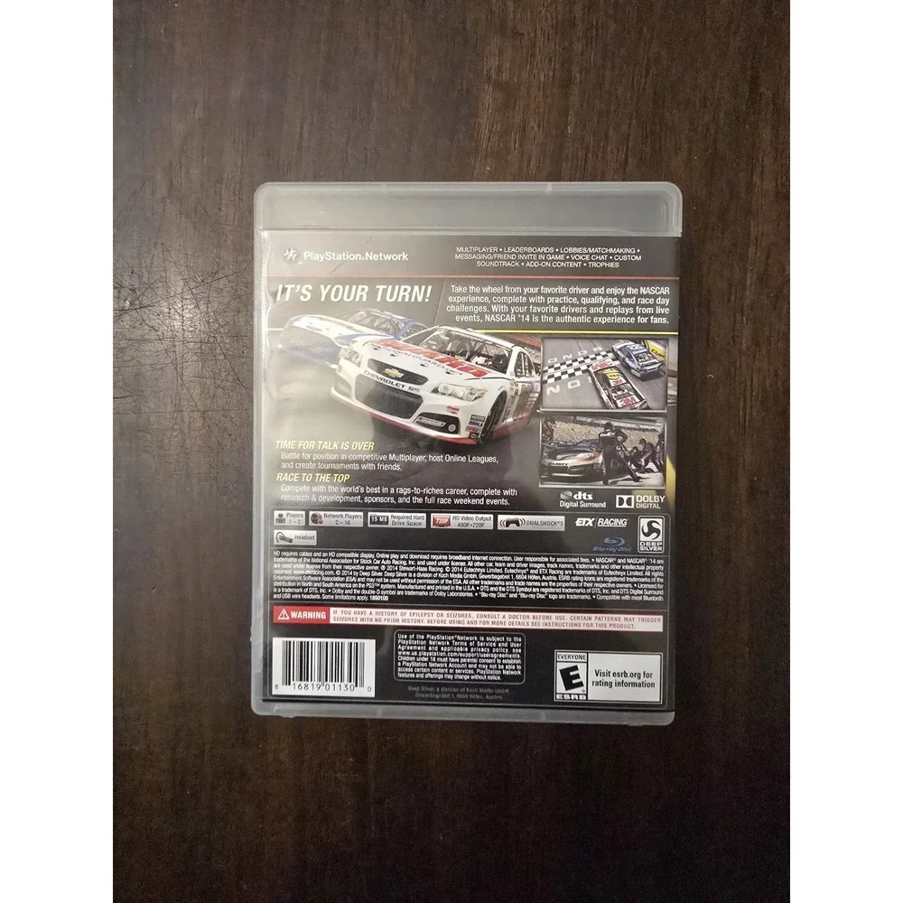 NASCAR 14 Sony PlayStation PS3 Complete Manual CIB